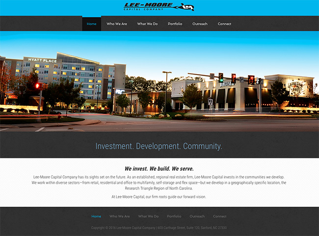 small business regional real estate website